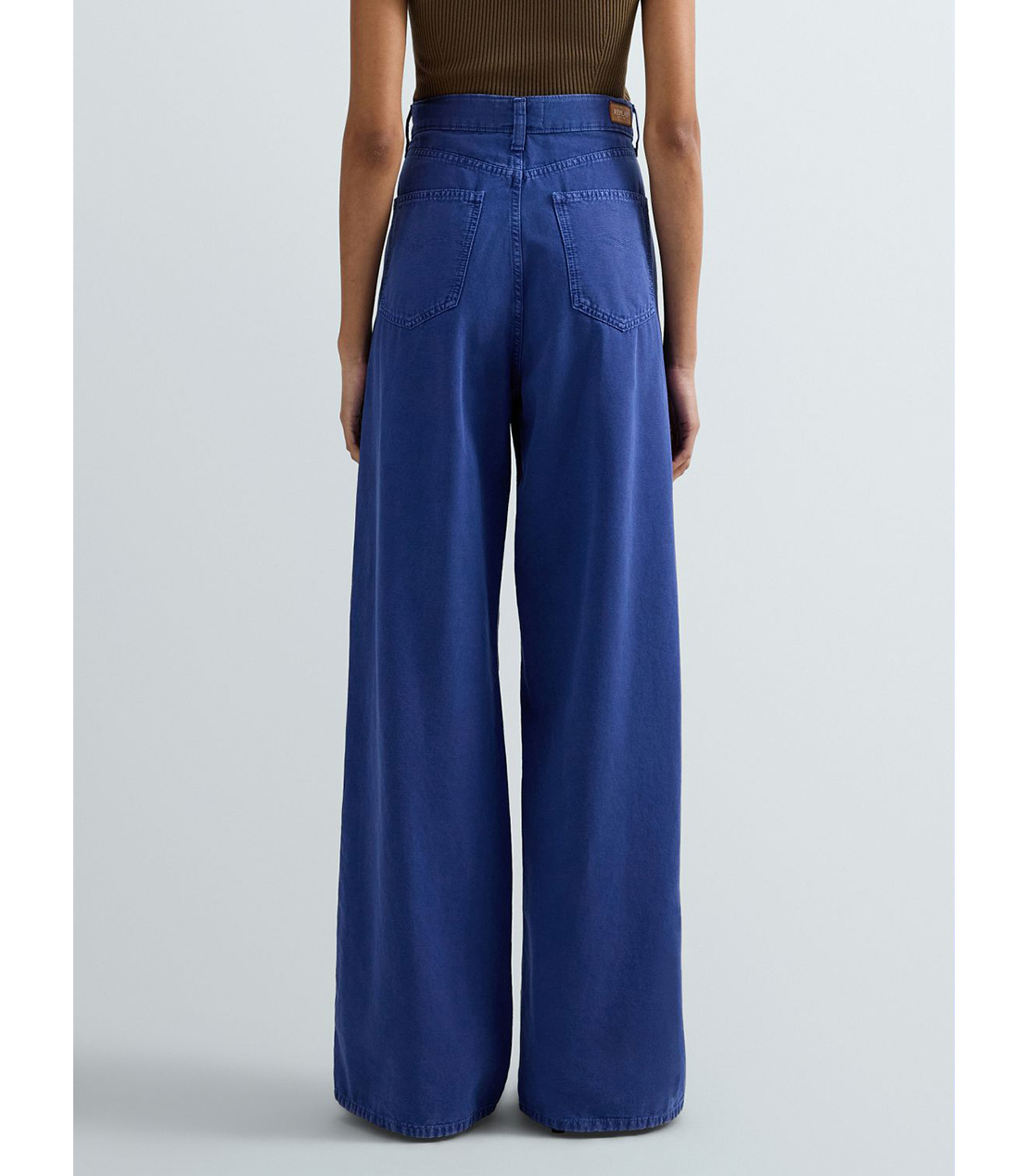 コットンワイドパンツ 詳細画像 ロイヤルブルー 3